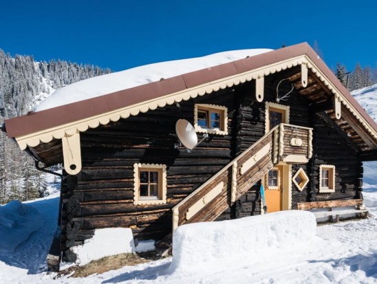 Firstwandhütte in Kleinarl im Skigebiet mit SAT-TV